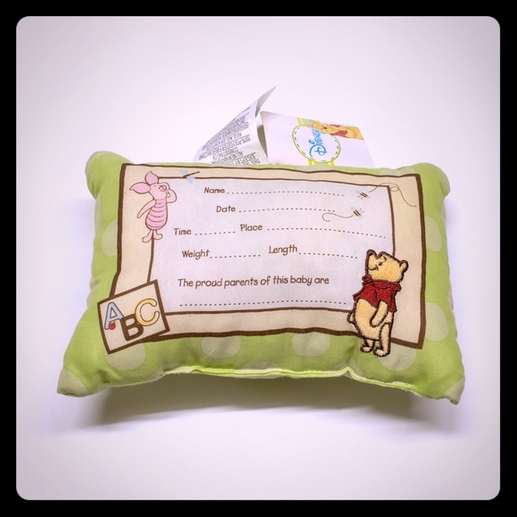 baby keepsake pillow